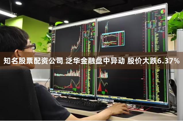 知名股票配资公司 泛华金融盘中异动 股价大跌6.37%